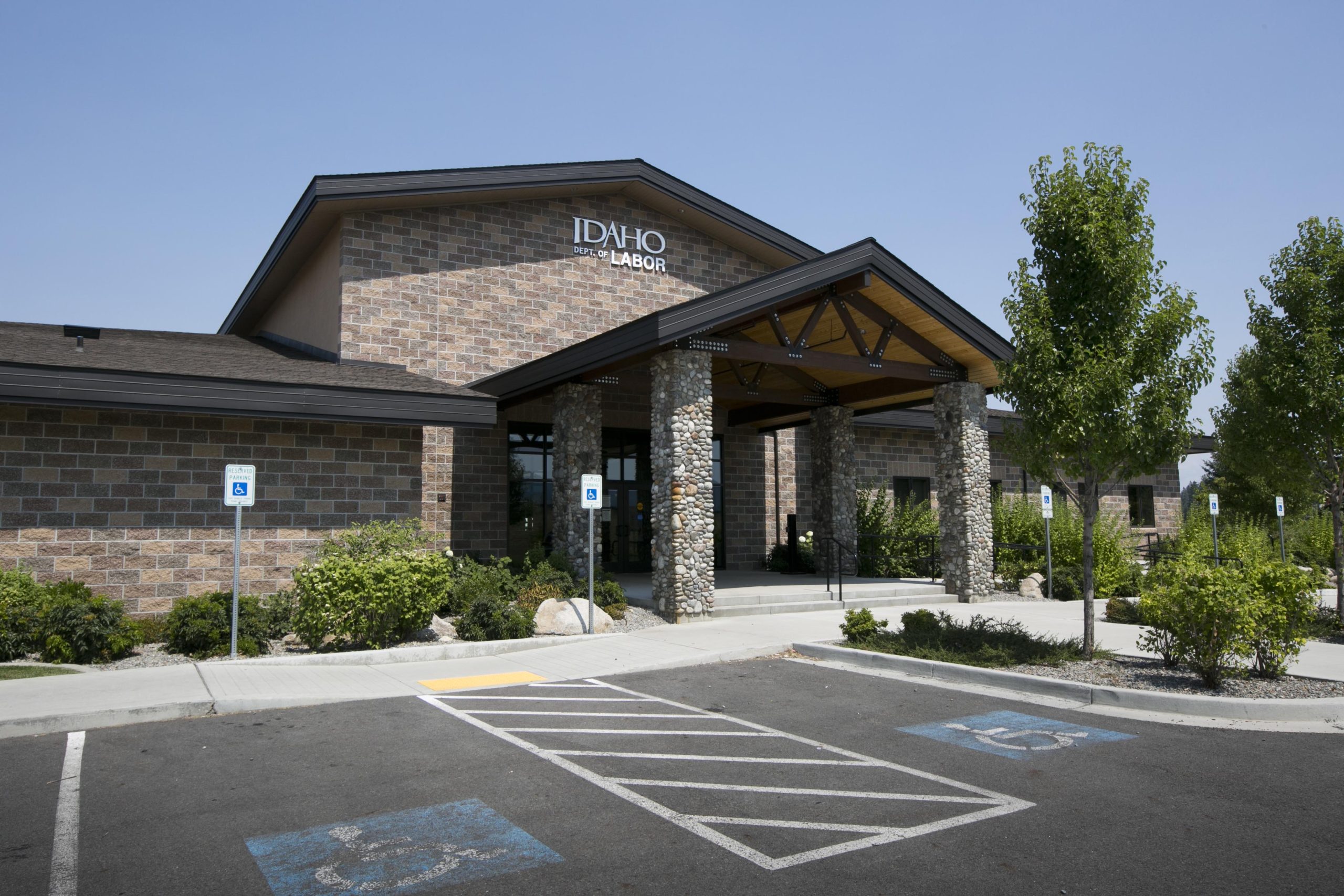 Font view of the Post Falls local office.